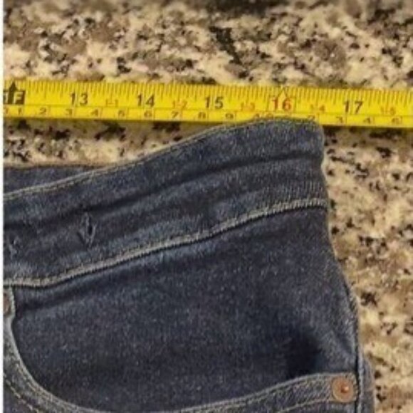 Madewell Women’s Jeans 32 Curvy High Rise Skinny Blue Denim Stretch Zip Button - Picture 2 of 13